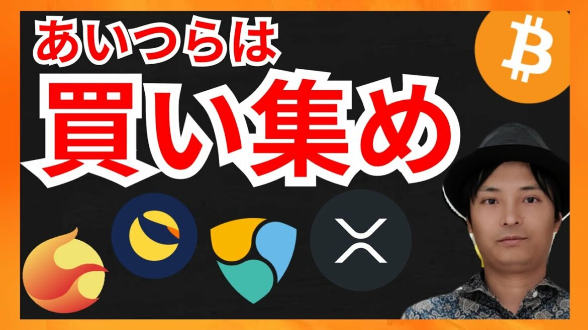 あいつらはもう買い集めてる！仮想通貨情報+BTC LUNC LUNA XEM XRP