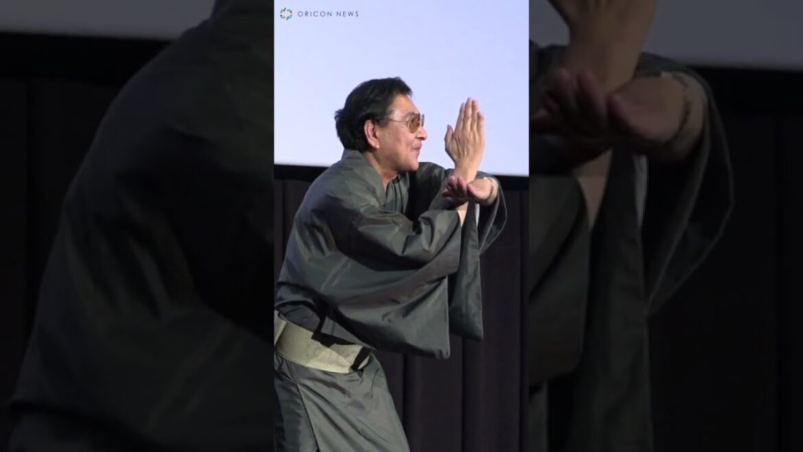 “初代ウルトラマン”古谷敏がスペシウム光線を生披露  #shorts