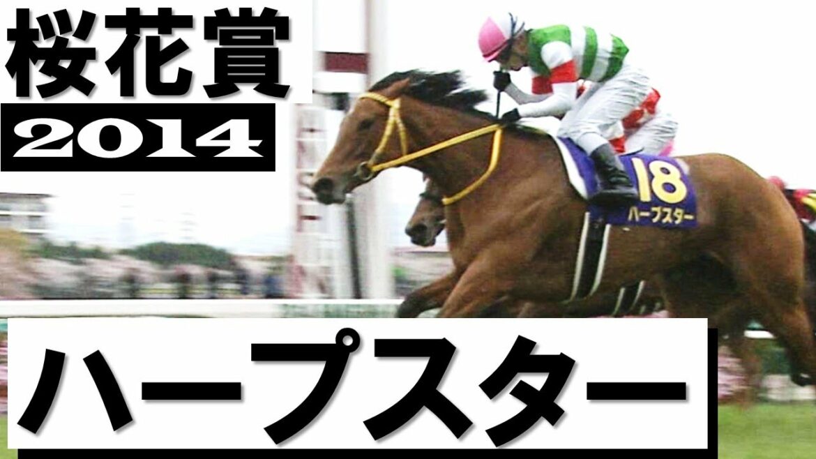 「ターフに輝く１等星！ハープスターです」【桜花賞2014】実況：吉原功兼アナ