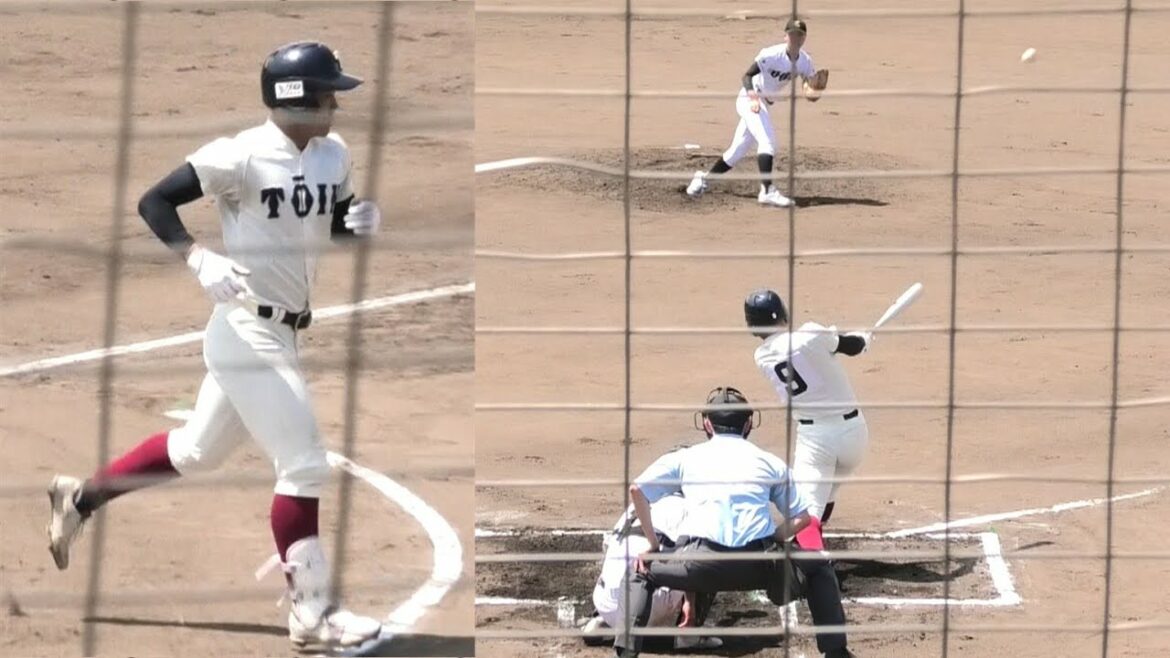 R4/6 魚津市強化交流試合；大阪桐蔭－魚津【1/1】（ﾎｰﾑﾗﾝ）