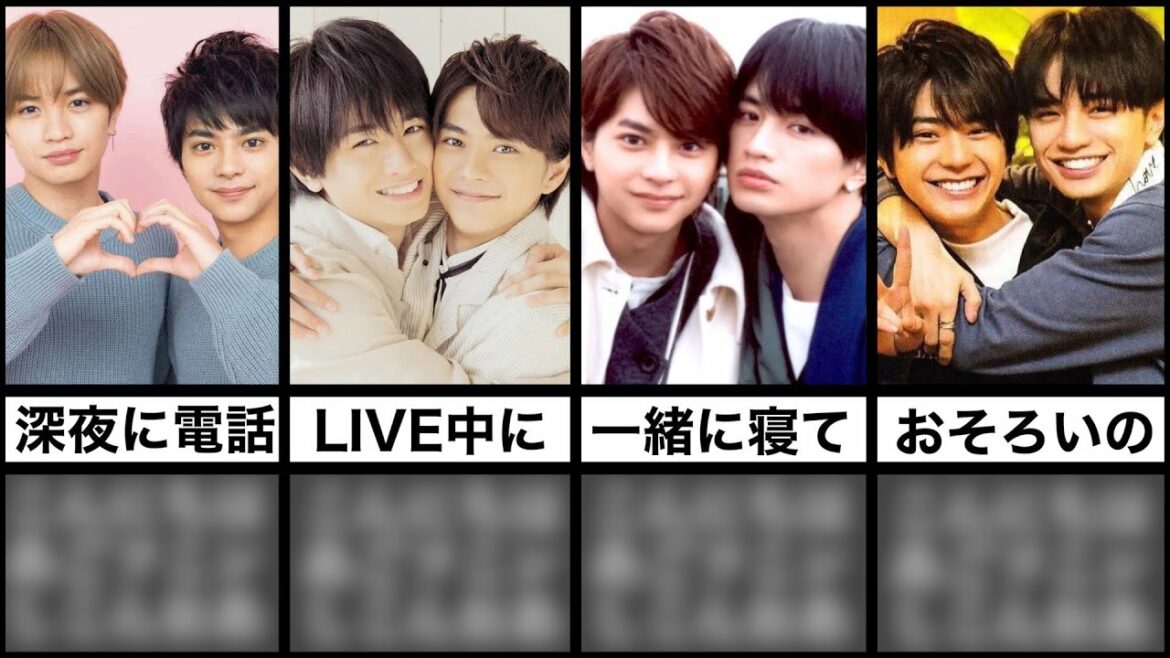 佐藤勝利と中島健人のラブラブエピソード5選【SexyZone】