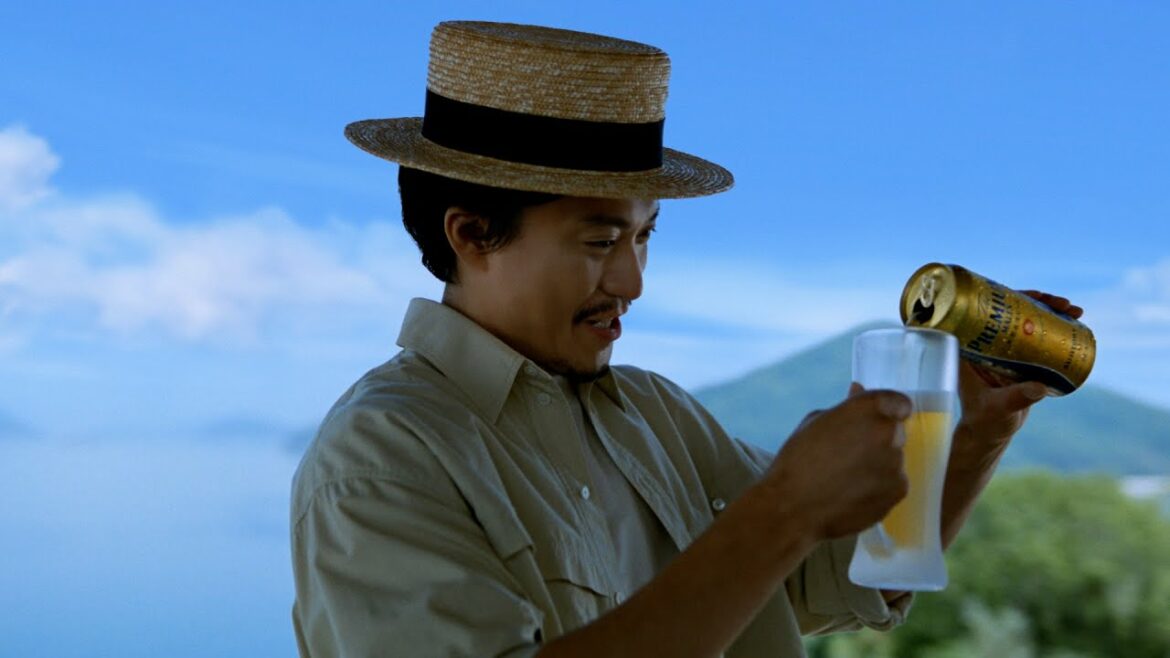 ザ・プレミアム・モルツ『めちゃくちゃうまいビール・ホップ』篇 30秒 小栗旬 サントリー CM