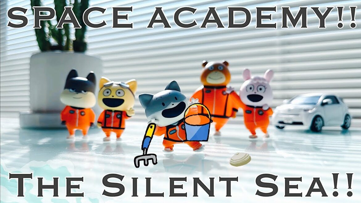 【TOYOTA iQ 】 宇宙なちゃら こてつくん !!  月で潮干狩り⁈