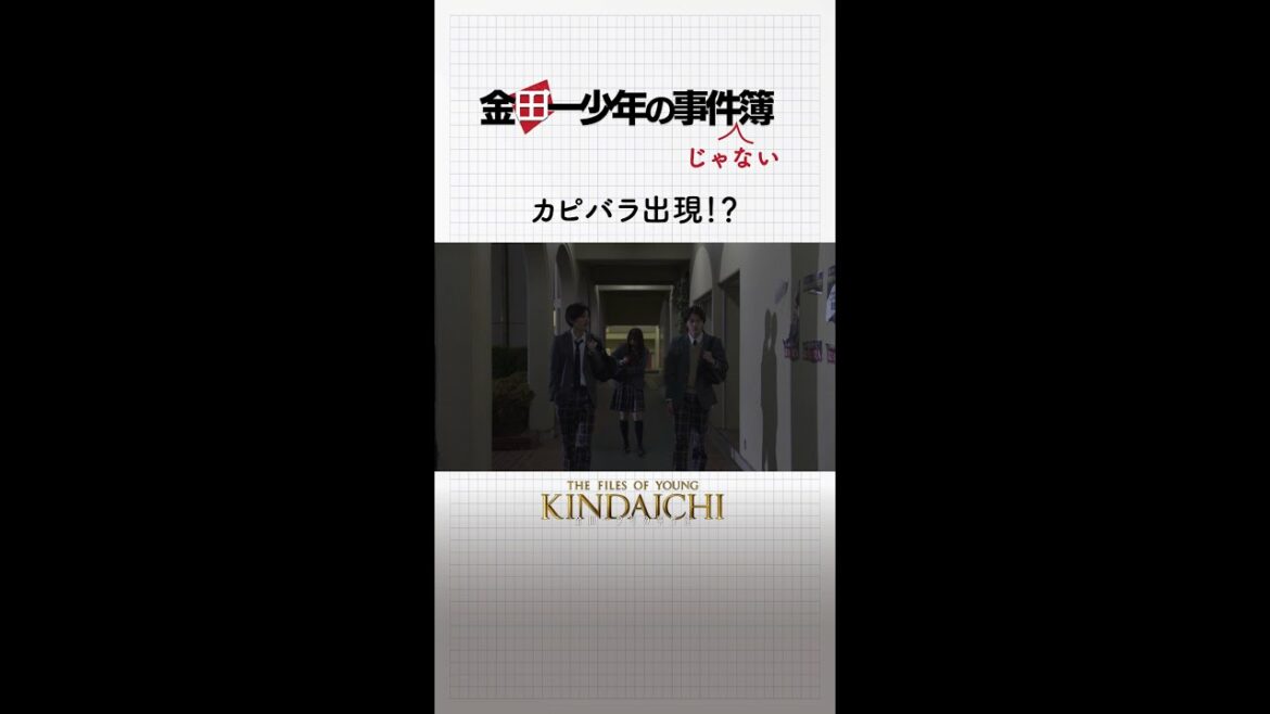 美雪の気持ちに鈍感な金田一は…　#金田一少年の事件簿 #道枝駿佑 #上白石萌歌 #岩﨑大昇 「File05.金田一少年の殺人・解決編」は6月12日(日)夜10時30分放送！ #shorts