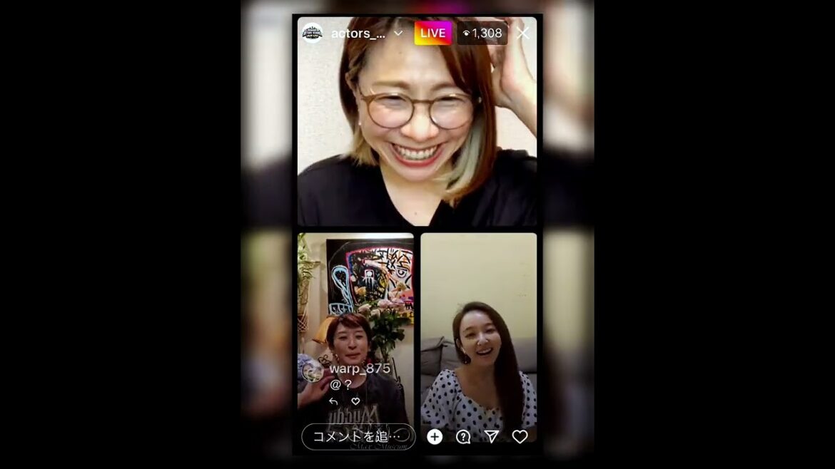 島袋寛子 千田愛紗 インスタライブ『２０２２０６０９』