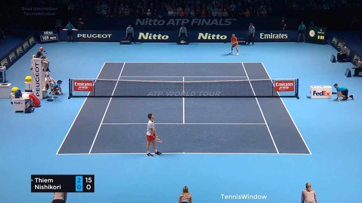 Nishikori (錦織) VS Thiem (ティエム)