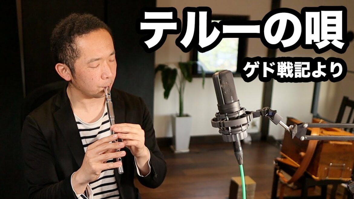 【ゲド戦記「テルーの唄」】ティンホイッスル/Tinwshitle cover【Tales from Earthsea】
