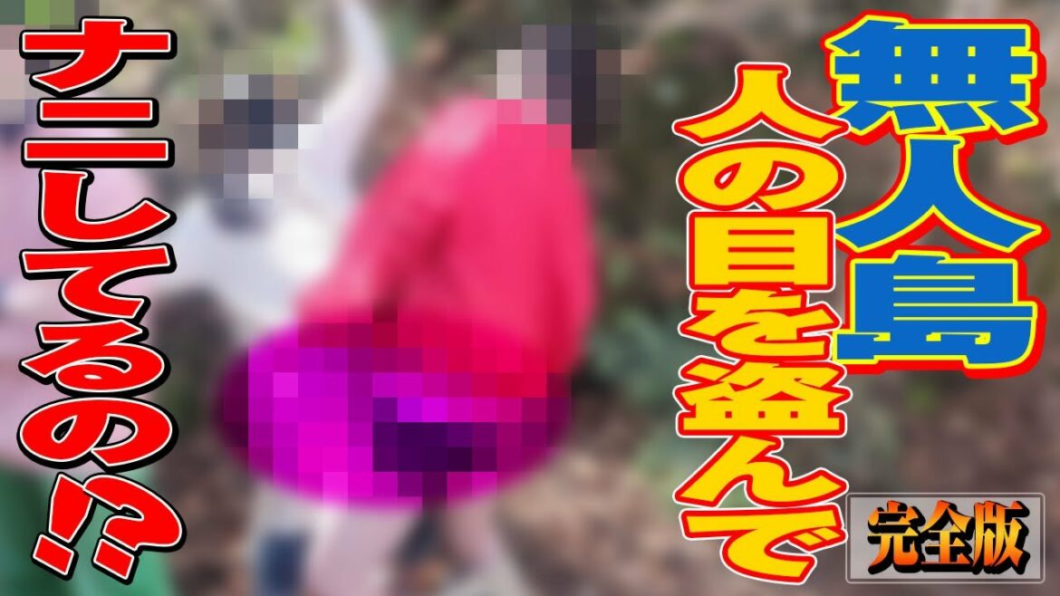 【探偵のガチ調査】無人島での集団〇交　完全版