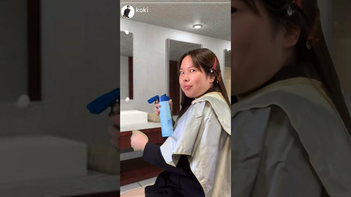 koki,絶対こっち見てくるインスタストーリーのものまね