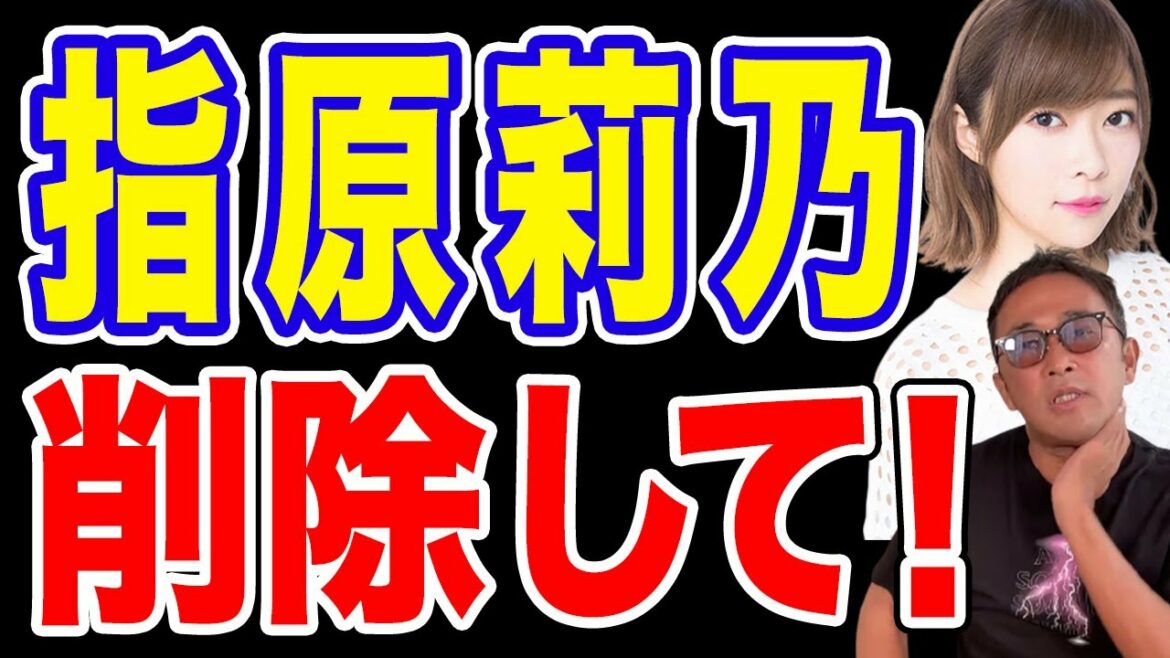 【指原莉乃】削除して下さい！私は仕事で行っただけ！小島瑠璃子と ガーシーch【東谷義和】切り抜き