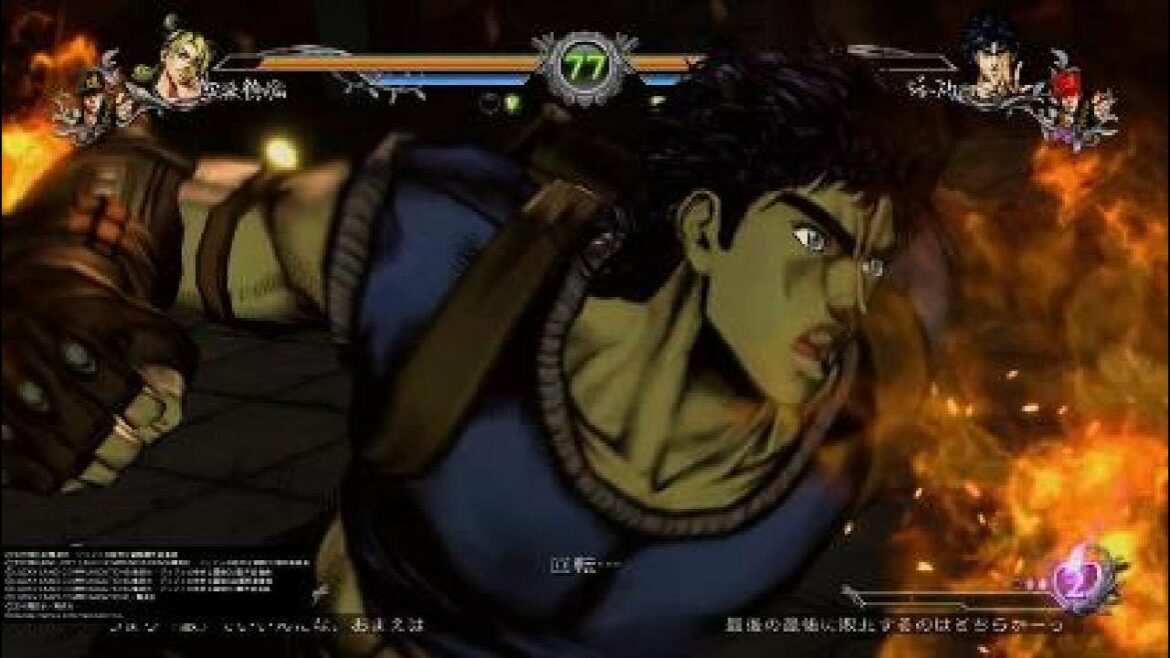 ジョジョの奇妙な冒険　オールスターバトルR　進化した伝説の格ゲー　機体ができる仕上がりに