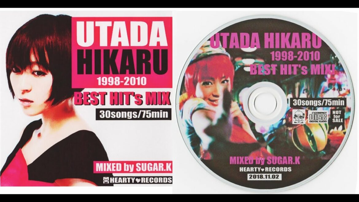宇多田ヒカル BEST HIT's MIX! (1998-2010) 　ベストソングを29曲ミックス!　ヒットソング　J-R&B　J-POP　ポップス　エヴァンゲリヲン
