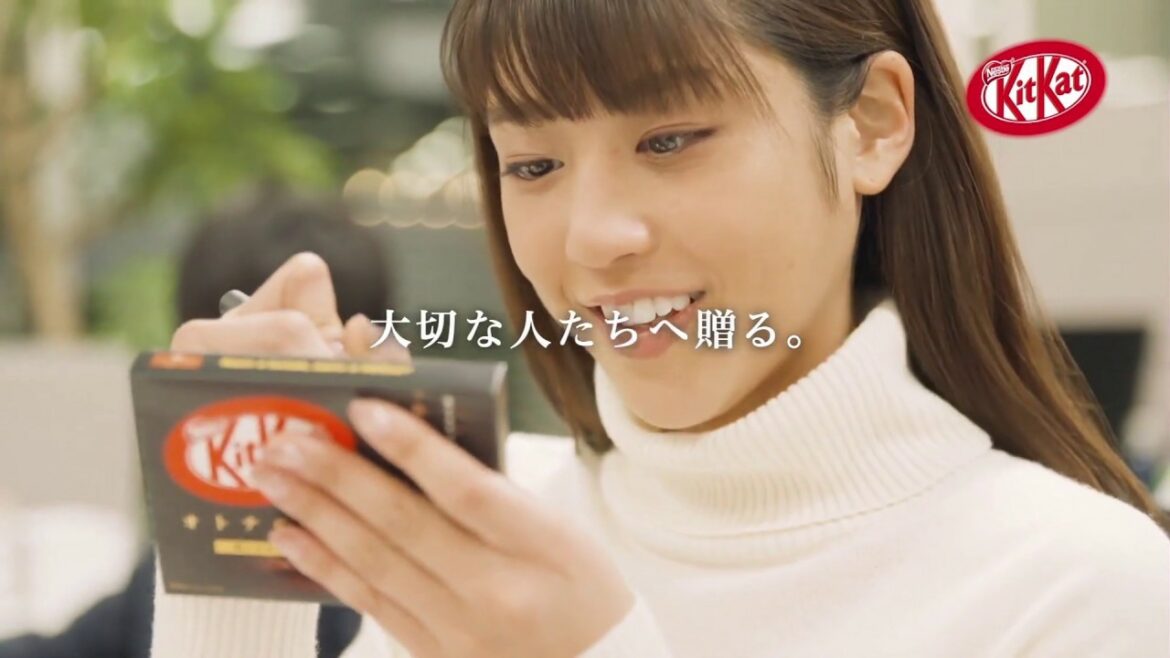 「岡副麻希」が「きっと・・・伝わるストーリー。」主演！！「キットカット」のＣＭ "Okazoe Maki" but commercial of "kitKat"
