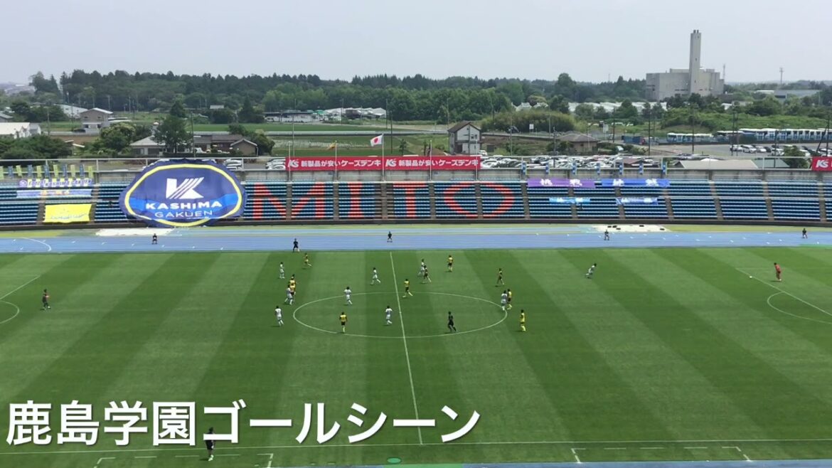 2022インターハイ決勝　鹿島学園　対　明秀日立