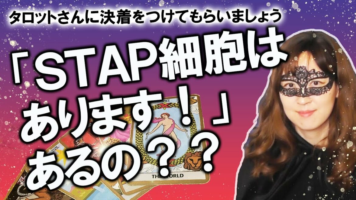 【占い】小保方晴子氏が「200回作った」STAP細胞そしてSTAP現象は存在するのか？ 2014年の騒動から６年、占ってみたら衝撃のカードが！（2020/8/17撮影）