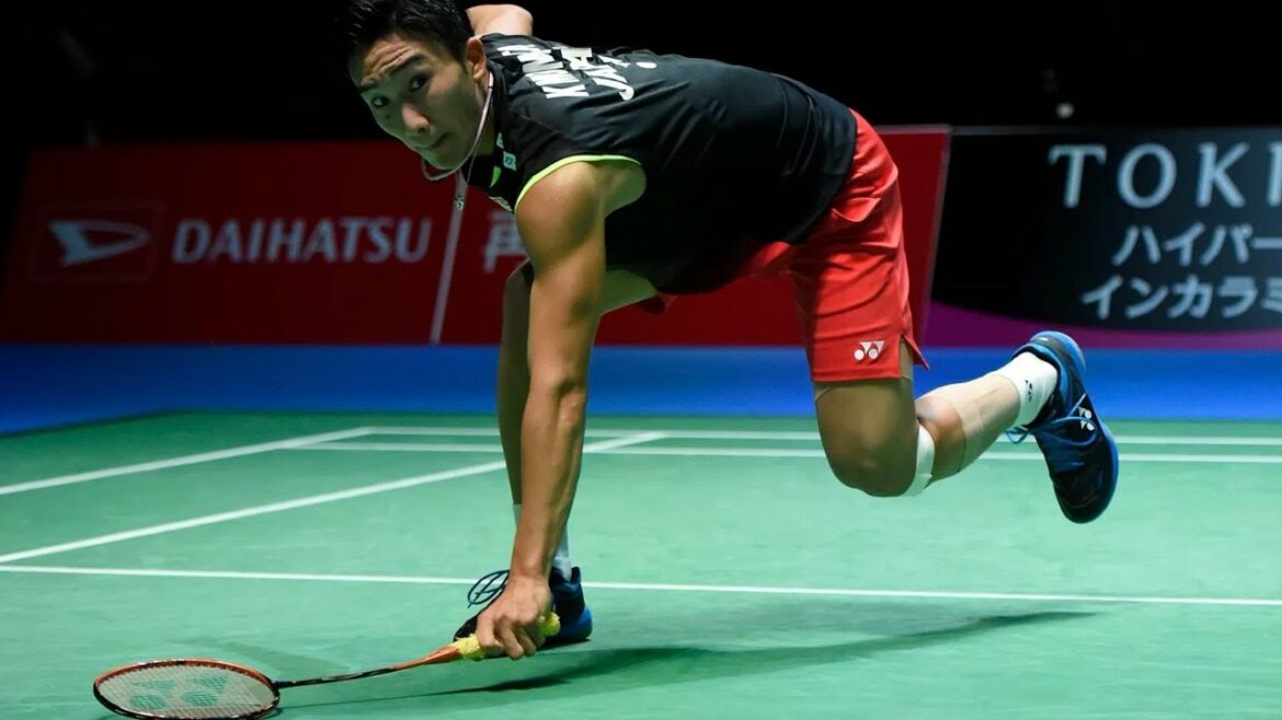 桃田賢斗。 マジでうまい、無駄な動きがない。