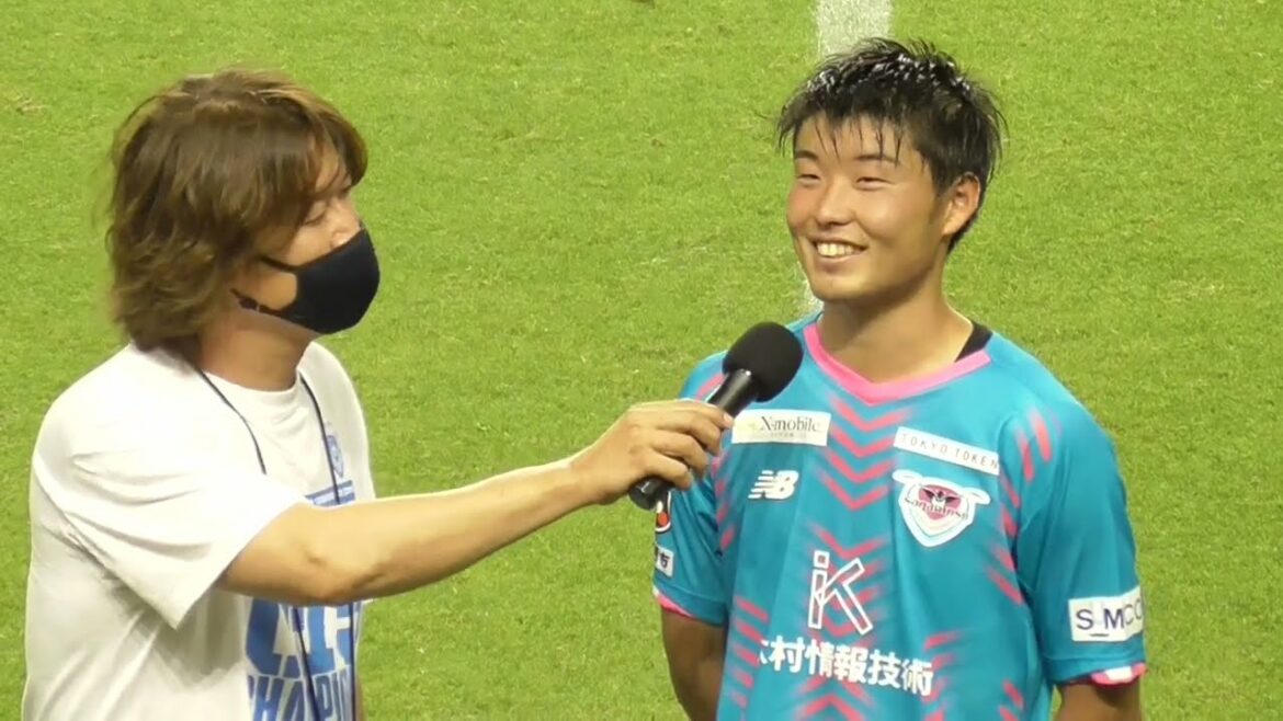 #朴一圭 & #島川俊郎 & #垣田裕暉 の表彰＆ヒーローインタビュー #サガン鳥栖