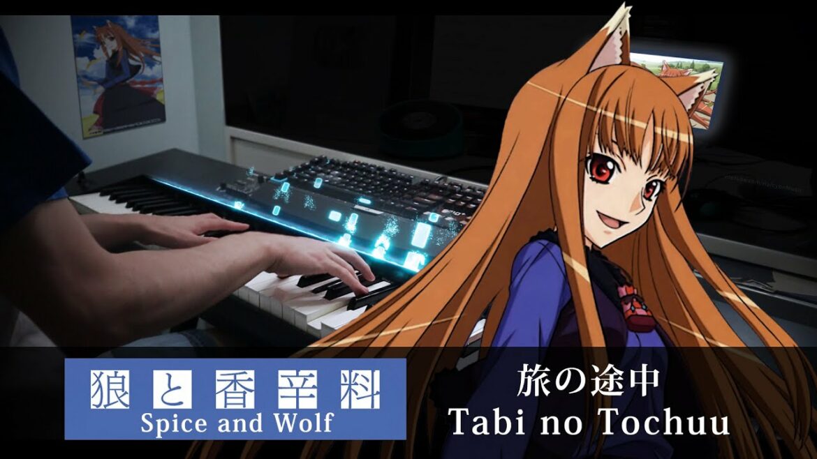 Spice and Wolf OP「Tabi no Tochuu 」Piano Cover (arr. by Wisnu)