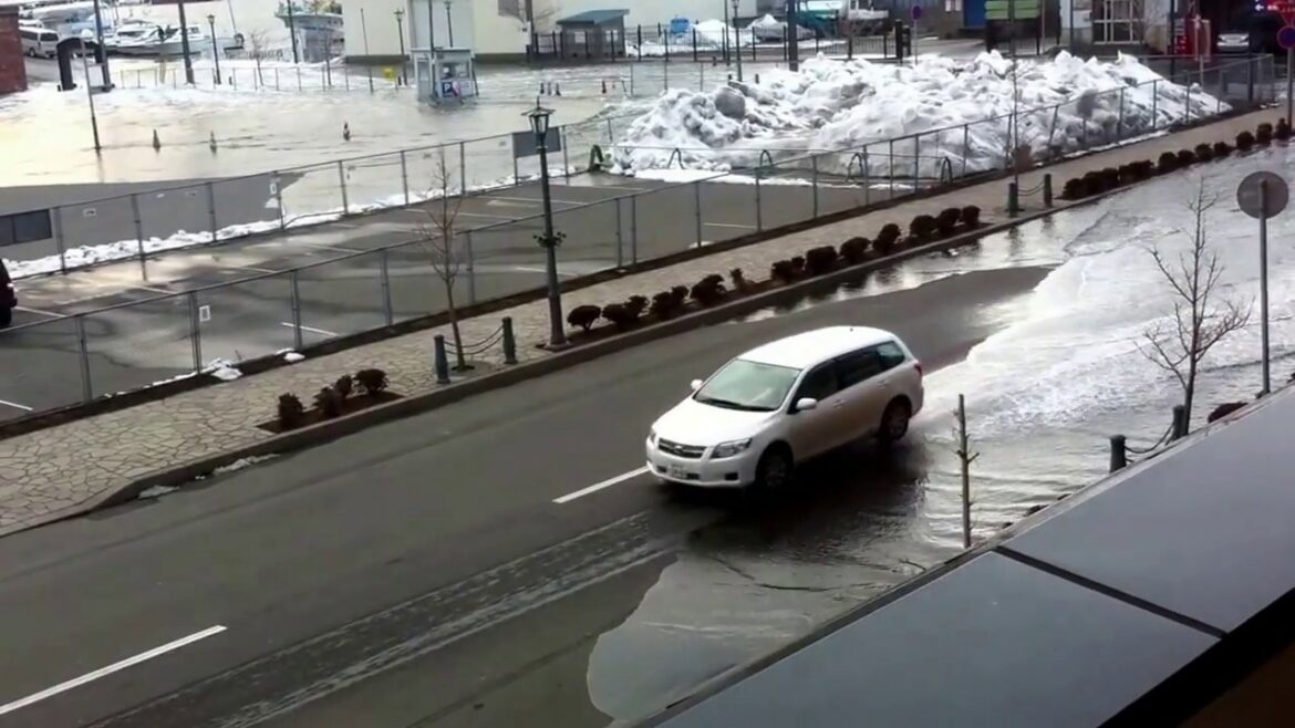 TSUNAMI in JAPAN【東日本大震災】北海道函館市の津波浸水被害 1/3　Hakodate, Hokkaido