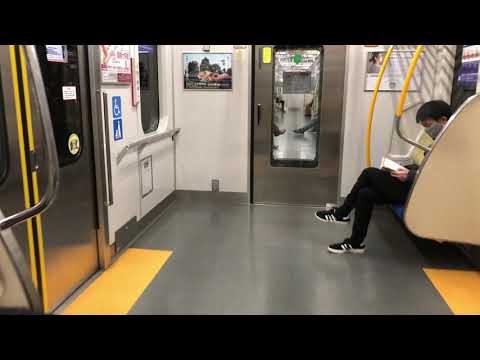 《史上初❗大晦日の終電》都営地下鉄にしかない装備【都営新宿線】10-300形車内の様子車掌肉声 《史上初❗大晦日の終電》都営地下鉄にしかない装備【都営新宿線】10-300形車内の様子車掌肉声