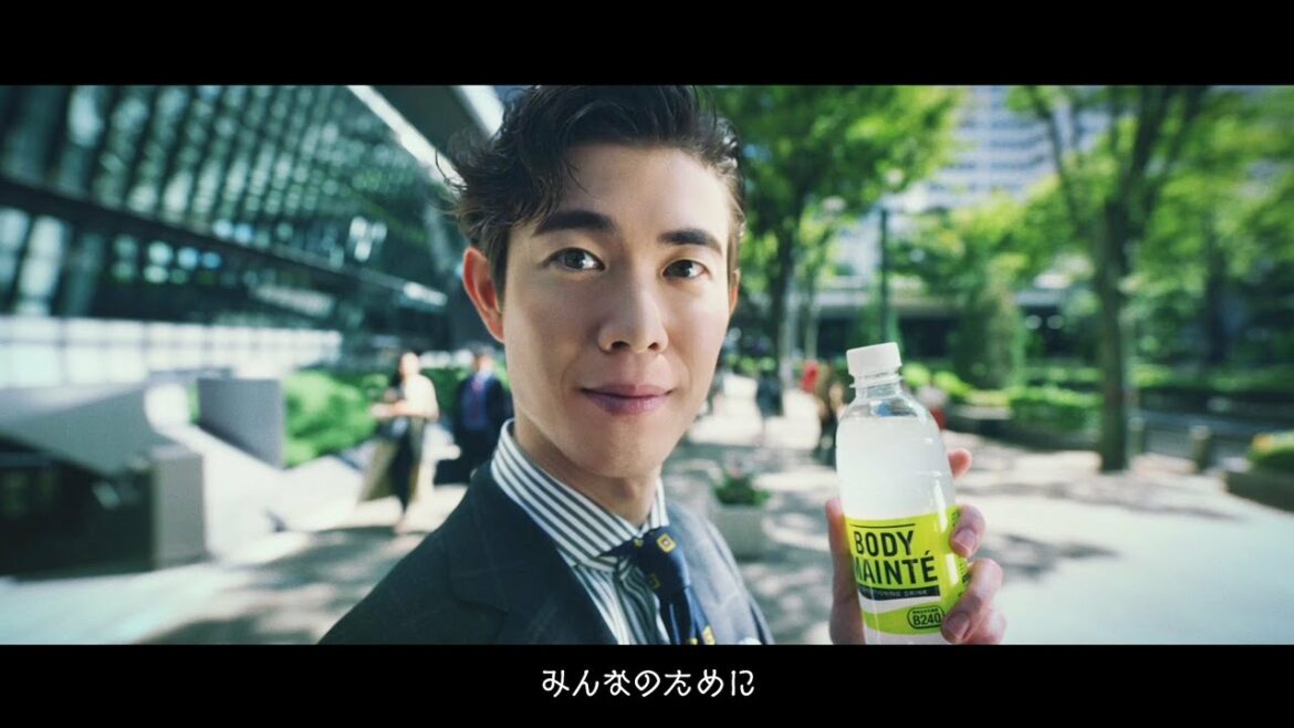 宮沢氷魚、仕事も良し！健康も良し！デキるビジネスマンを披露！　大塚製薬様 『ボディメンテ』新CM