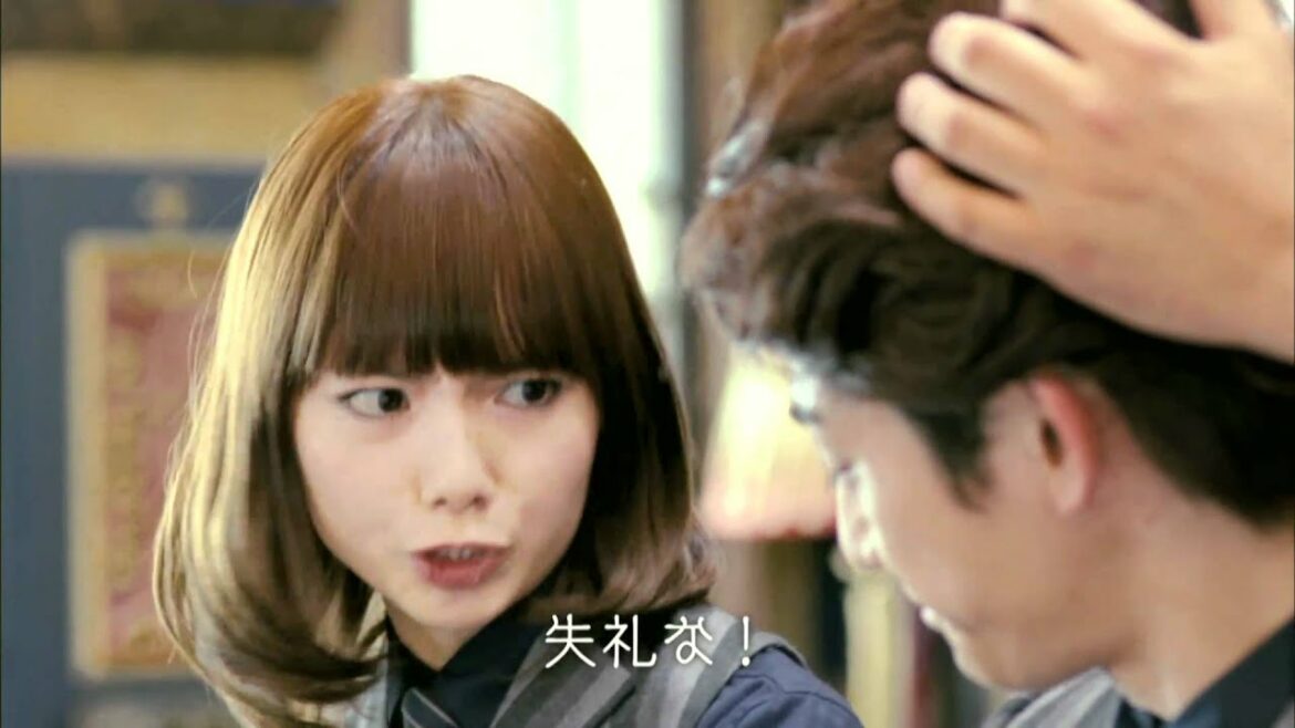 資生堂ウーノ CM FOG BARBER for women 宮﨑あおい