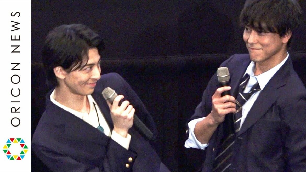 高杉真宙＆佐野岳『仮面ライダー鎧武』以来の共演で互いの成長実感「刺激をもらえた」　映画『超・少年探偵団NEO −Beginning−』完成披露舞台あいさつ