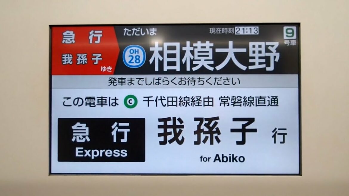 【ゆっくり実況】ネタが多い小田急線 相模大野始発の急行我孫子行き E233系運用