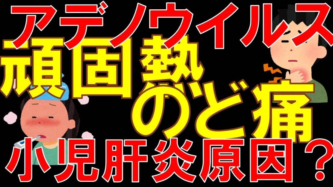 【アデノウイルス】はやり目、プール熱の原因ウイルス！重症化しやすい型も、小児肝炎の原因も？