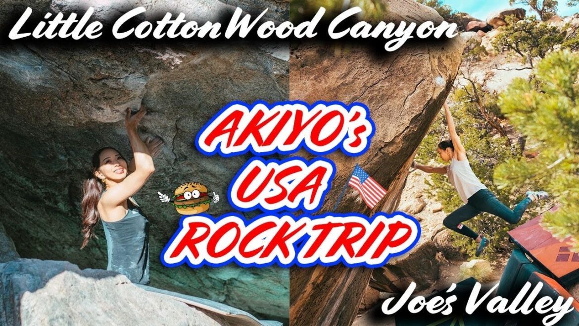 【アメリカVLOG】野口啓代がアメリカの岩場を登りまくる❗️❗️