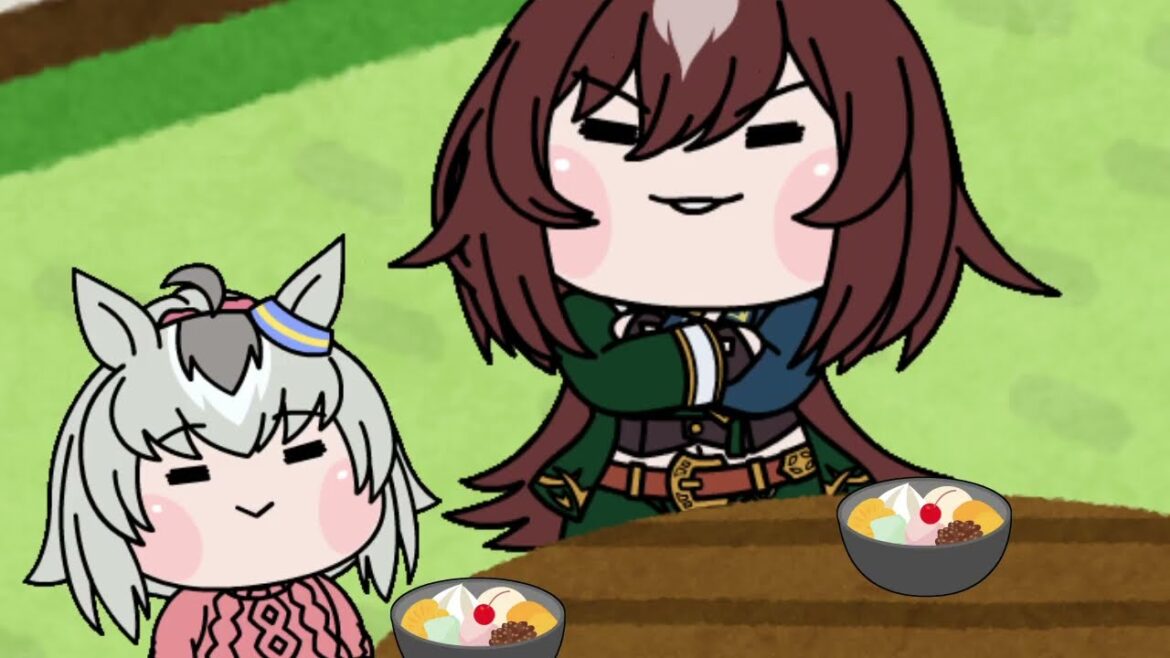 【ウマ娘たぬき】ハツラツに綺麗に食べさせたいシリウス(フルハウスパロ)