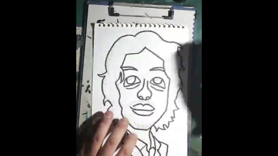 【似顔絵】斎藤工さんを描いてみた