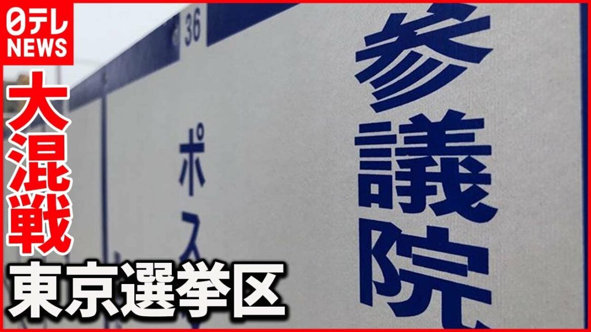 【参院選】改選数6に対し34人立候補  各候補“終盤の訴え”