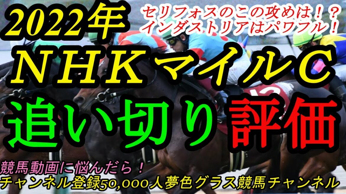 【最終追い切り評価】2022NHKマイルカップ全頭！セリフォスが最終追い切りまで攻めた意味は？これがどう出る？
