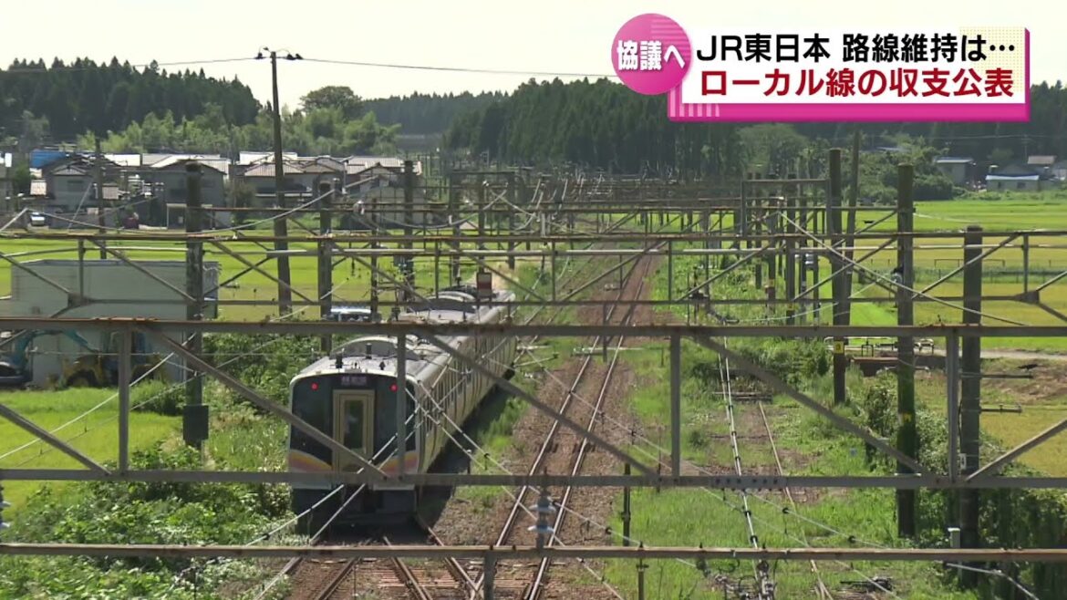 【ＪＲ東日本】利用者が少ないローカル線の収支を発表　新潟県内は８路線１１区間が赤字　今後の路線維持は？