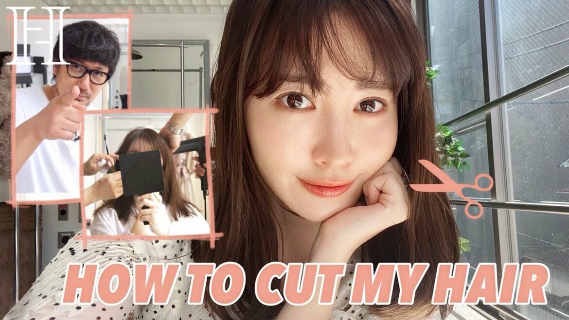 こじはるヘアの作り方❤️春ミディ✂️こだわり前髪&後れ毛