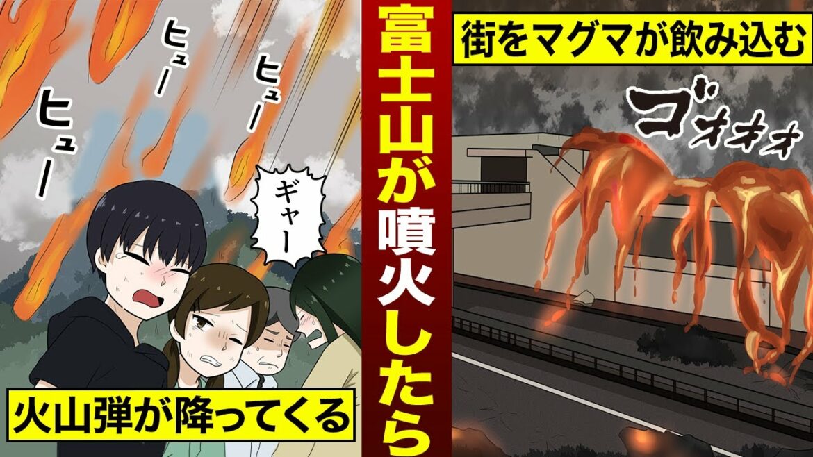 もし富士山が大噴火したらどうなるのか？【モシコ】