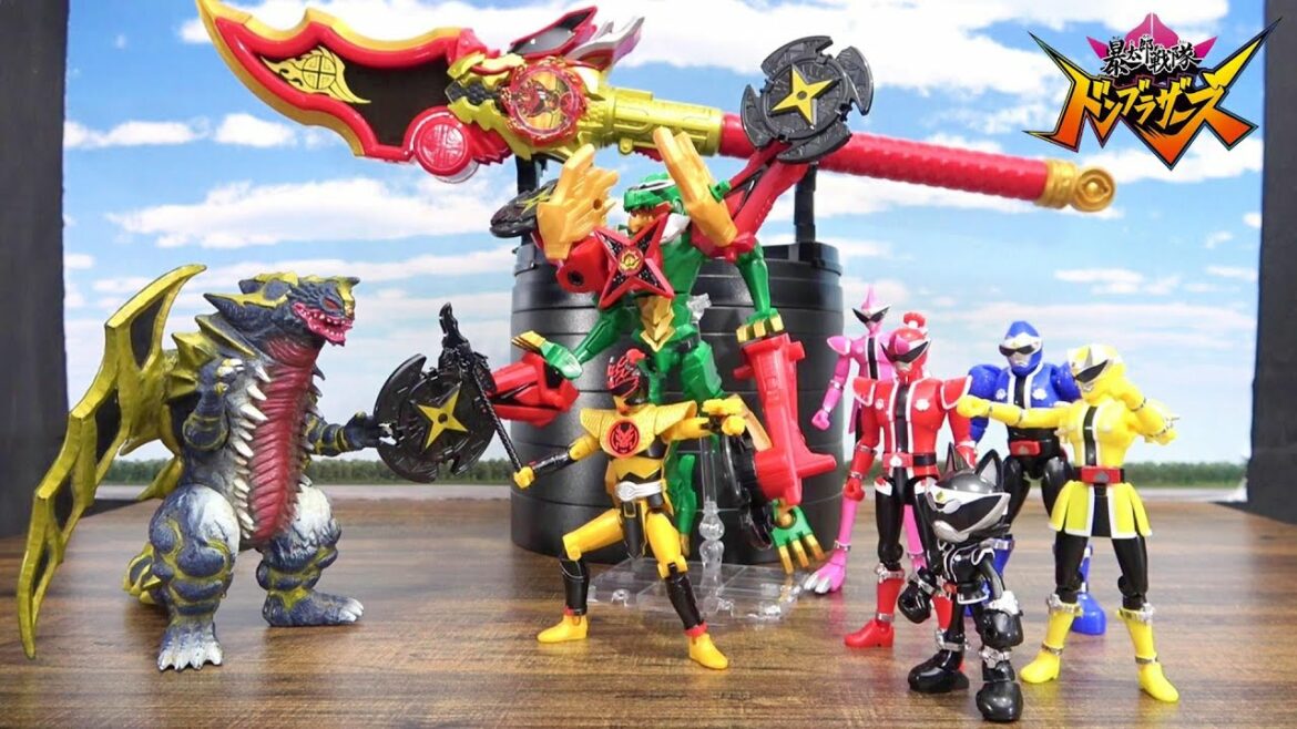 人形劇【暴太郎戦隊ドンブラザーズ】ドンドラゴクウ登場!!仲間に入るため大活躍!?ドンニンニンドラゴクウアルター