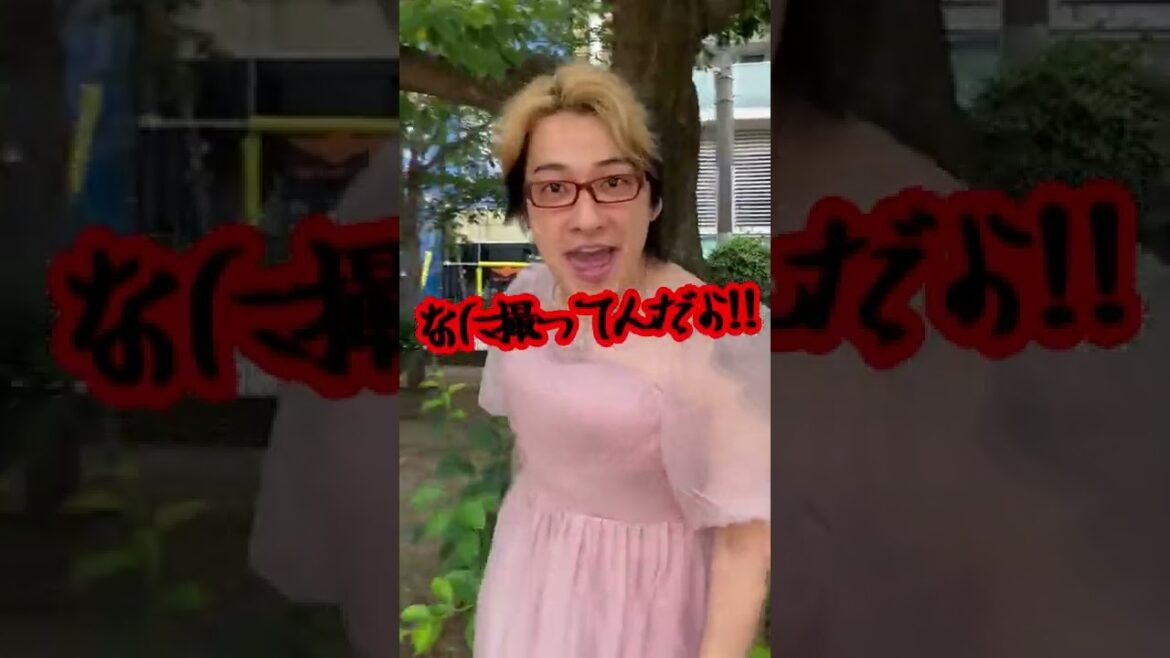 公園を散歩していたら阿佐ヶ谷姉妹を発見したので声をかけたらガチギレされた‼#shorts