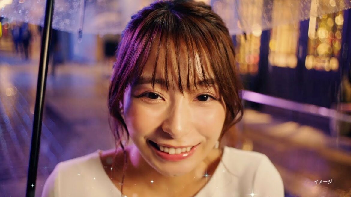 宇垣美里、ドキドキ相合傘で「好きかも」と大胆告白　色気漂う先輩社員も演じる　『レノアメンズセレクション』新CM「ビーズでモテキ」