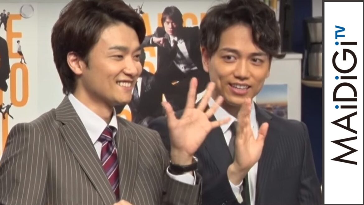山崎育三郎、妻・安倍なつみの妊娠祝福に笑顔で感謝　井上芳雄は交際質問に苦笑　ミュージカルコメディー番組「トライベッカ」制作会見4　#Ikusaburo Yamazaki　#event