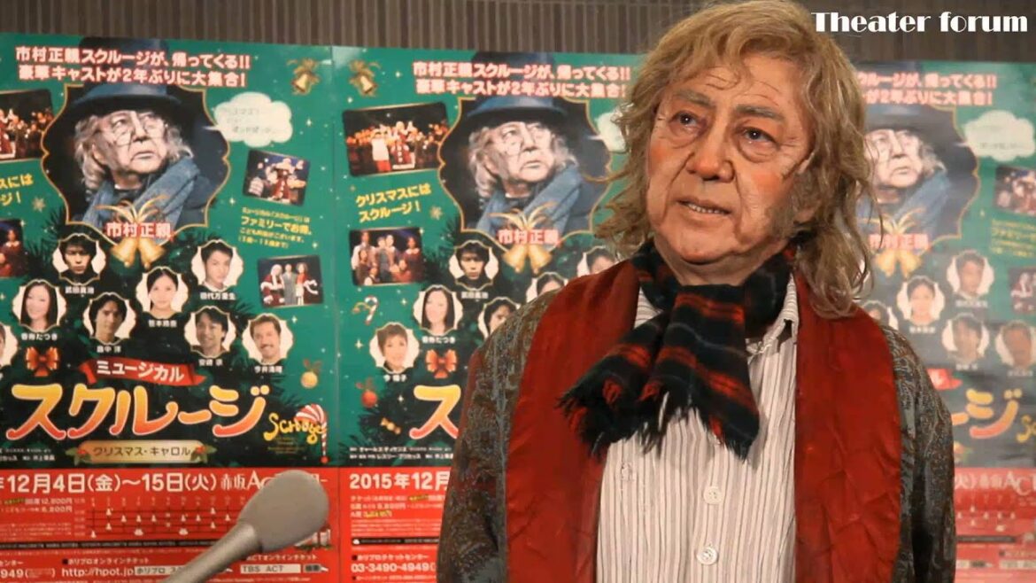 市村正親、右ひざの怪我から復帰　ミュージカル『スクルージ』【舞台映像＋囲み会見】