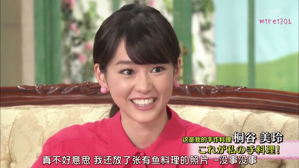 徹子の部屋 桐谷美玲