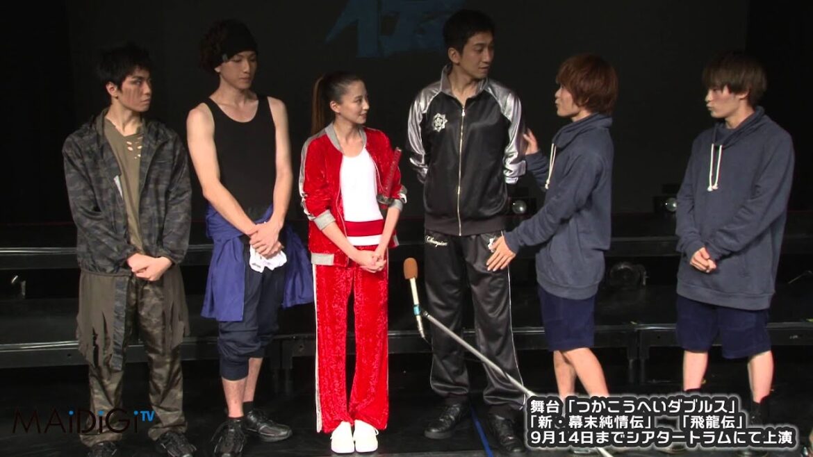 河北麻友子、迫力の殺陣を披露　舞台「つかこうへいダブルス2014『新・幕末純情伝』」ゲネプロ(2)