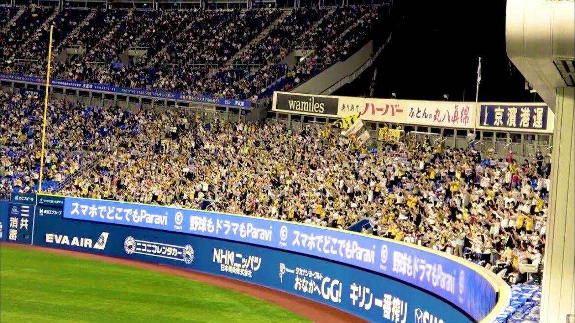 佐藤輝明が同点ホームラン打った時の阪神ファンの凄まじい六甲おろし！ 2022/6/30