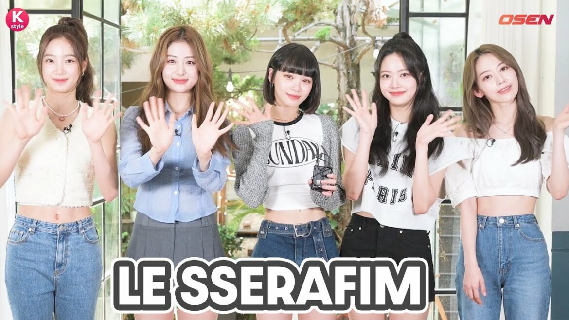 LE SSERAFIM、動画メッセージをKstyle独占公開！パフォーマンスに自信満々“カッコいいのでぜひ見てね”