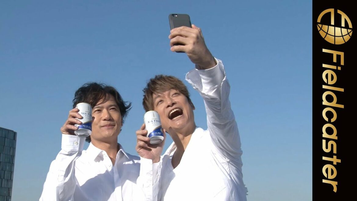 【メイキング】香取慎吾と稲垣吾郎が仲良く自撮り！