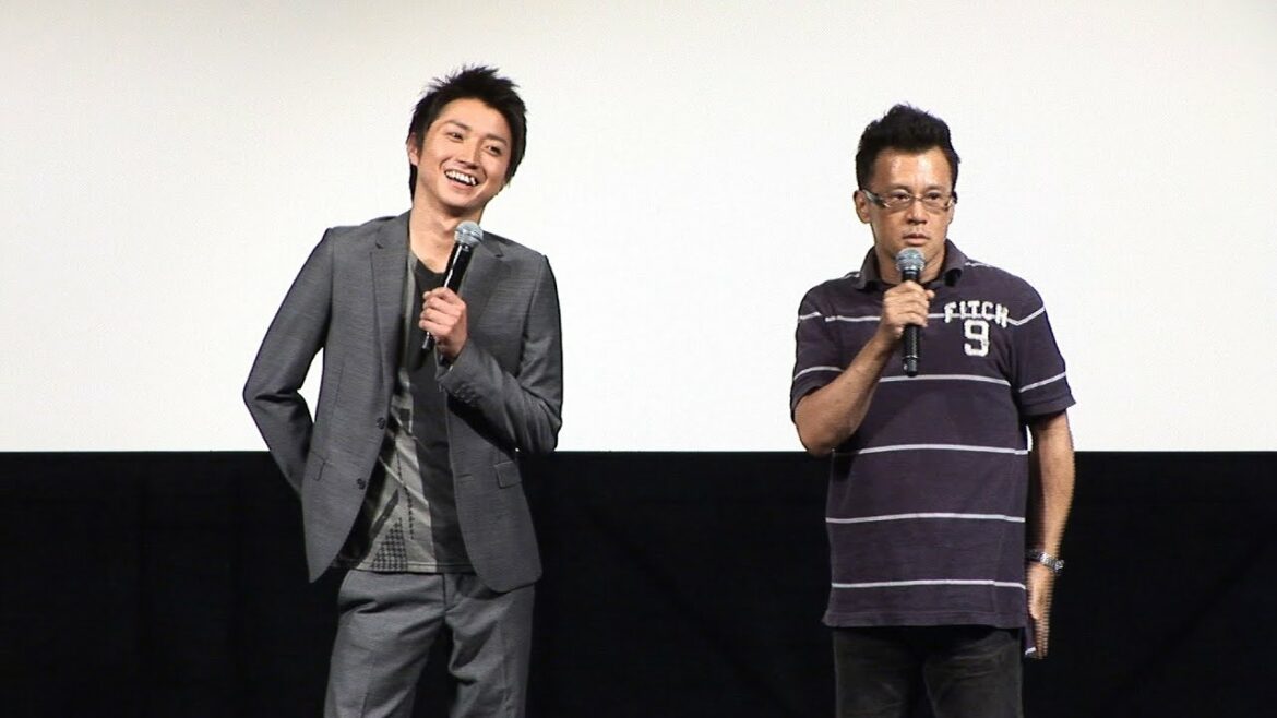ゲキ×シネ「シレンとラギ」完成披露試写会に藤原竜也が登壇／動画を公開