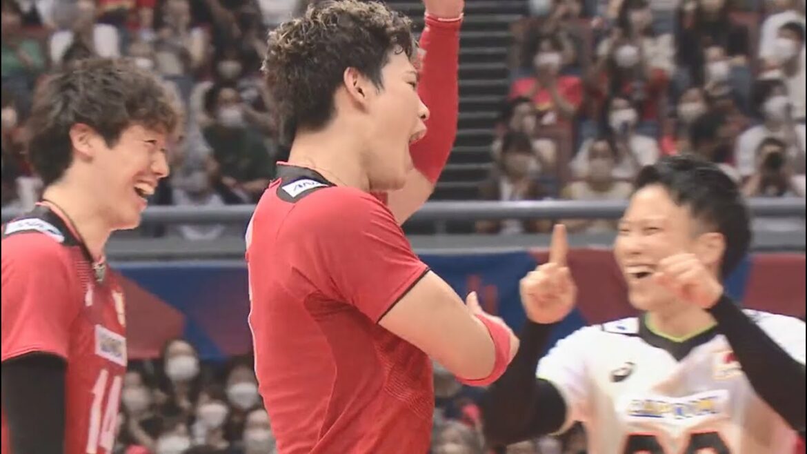 Yuki Ishikawa X Yuji Nishida Service Aces🔥🔥 vs Australia VNL2022 石川祐希 x 西田有志