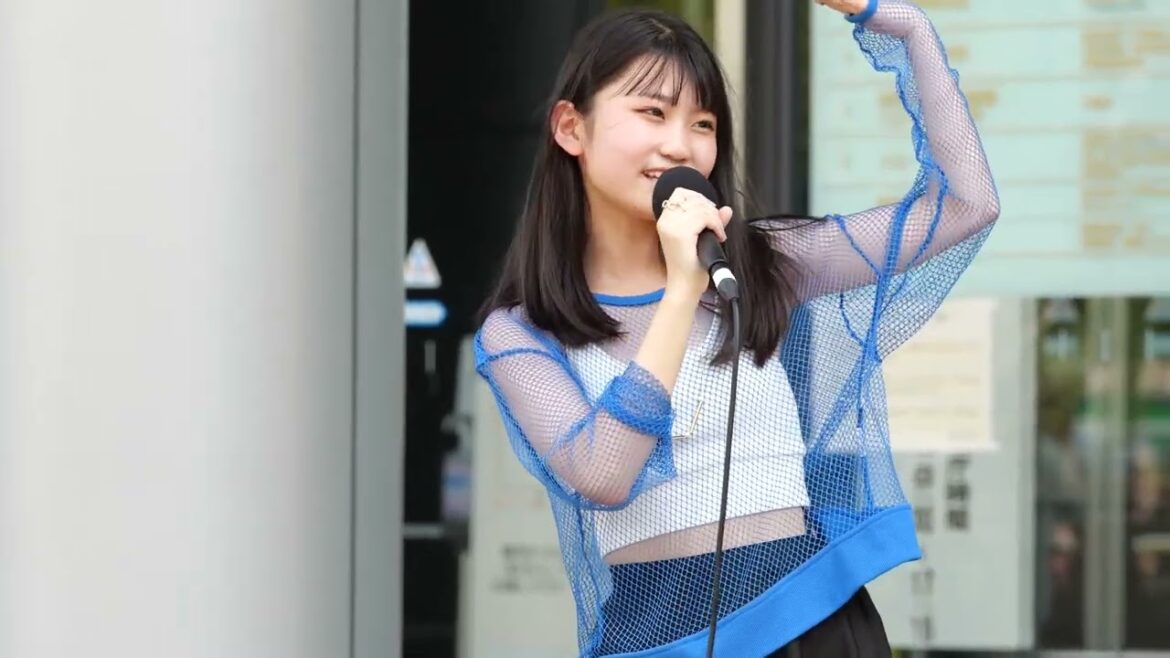 高見このは『MajiでKoiする5秒前 / 広末涼子』@  MINAさかい 野外フリーライブ 2022/07/10
